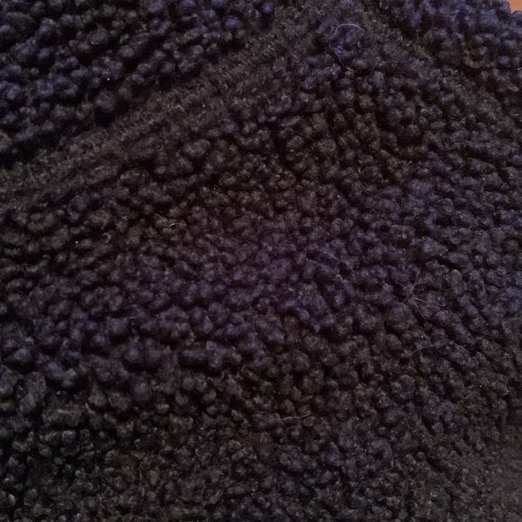 Old Navy Dark Blue Teddy Sweater Size M - Picture 5 of 10